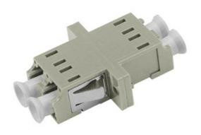 Diámetro de fibra de 125 μm Adaptador APC LC con tipo de pulido