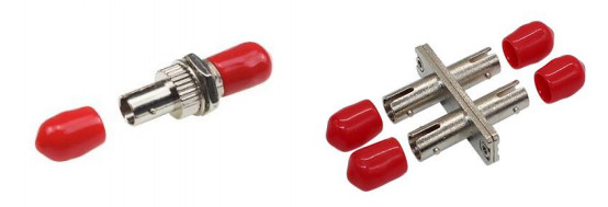 Conector de fibra óptica Modelo ST Adaptador a prueba de agua para conexión sin fisuras