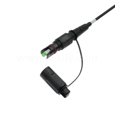 Impermeable 1X4 Mini Supertap Terminal Tipo de cierre de fibra óptica PLC Splitter con conectores compatibles con Supertap Optitap femenino
