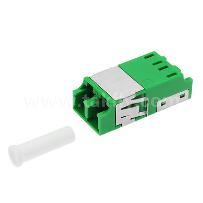 Prenda impermeable a dos caras de la prueba del polvo del adaptador de la fibra óptica del LC con pérdida de inserción baja