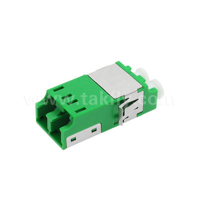 Prenda impermeable a dos caras de la prueba del polvo del adaptador de la fibra óptica del LC con pérdida de inserción baja