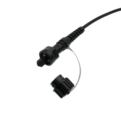 Cable troncal de fibra óptica MPO MTP tipo pulido PC/APC ODVA para redes de telecomunicaciones de ancho de banda