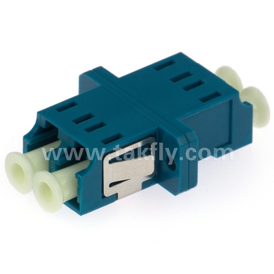 Adaptador de fibra óptica LC Duplex Adaptador de fibra óptica APC multimodo de modo único Adaptador de fibra óptica UPC