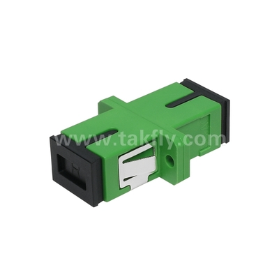 Adaptador de fibra óptica SC Simplex Multimodo APC UPC Baja pérdida