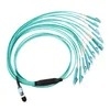 Cable de ruptura MPO-LC OM4 de 24 núcleos para centros de datos 40G QSFP