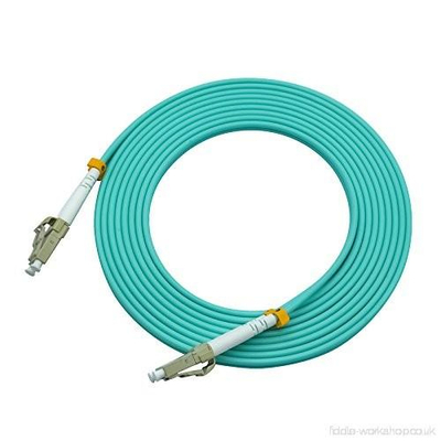 LC a LC 10G OM3 Cordón de parche de fibra 2.0 mm Duplex