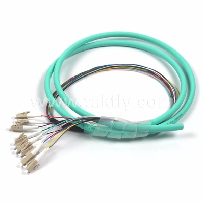12 núcleo SC APC de modo único de fibra óptica de cable Pigtail 10000N