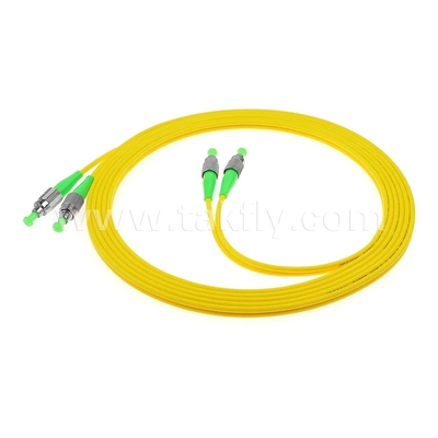 Latiguillo de fibra óptica dúplex E2000-SC 1.6mm G652D G657A Monomodo