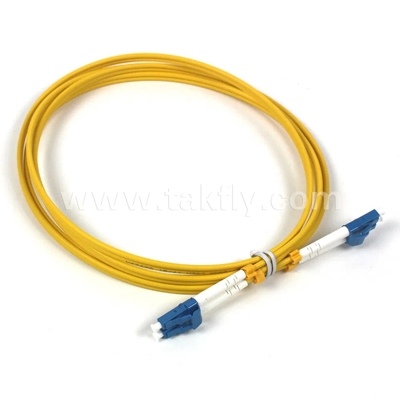 Cable de conexión de fibra óptica dúplex monomodo SC-SC 0.9mm-3.0mm