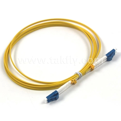 Cable de conexión de fibra óptica dúplex monomodo SC-SC 0.9mm-3.0mm