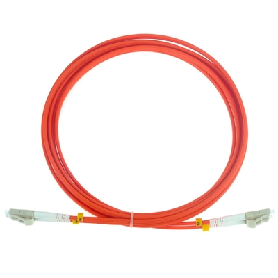 Latiguillo de fibra dúplex LC OM3 0.9mm-3.0mm PVC/LSZH