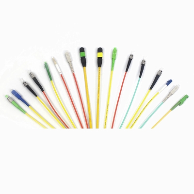 Latiguillo de fibra óptica SC/LC/ST/FC, resistencia a la tracción 100N, PVC/LSZH