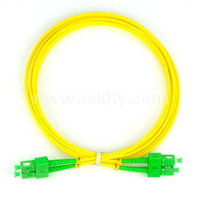 LC/UPC to SC/APC Fiber Optic Patch Cord with 3 Years Warranty 100N Lateral Pressure and >10000N Tensile Strength