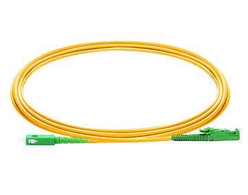 CE-SC Cordón de parches de fibra óptica UPC/APC chaqueta LSZH/PVC