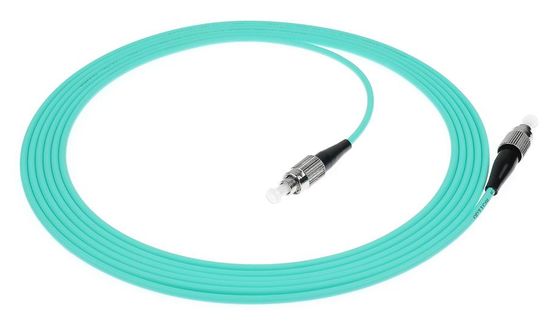 El cable de parche de fibra óptica simple FC-FC LSZH/PVC SM/MM UPC/APC