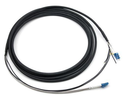 LC-LC GYFJH 2 núcleo exterior de cable de rama protegida UPC/APU LSZH