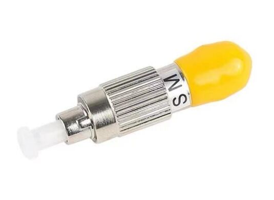 FC(masculino)-ST(femenino) Adaptador de fibra óptica de modo único, multimodo con brida para telecomunicaciones