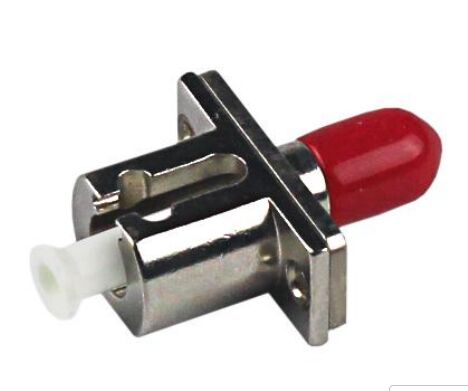 Adaptador de fibra óptica de brida de modo único y multimodo para telecomunicaciones