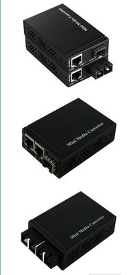 Convertidor de medios Mini 10/10011000Base-TX a 1000Base-FX