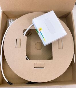 Kit de salida preterminada (PTO) de fibra óptica