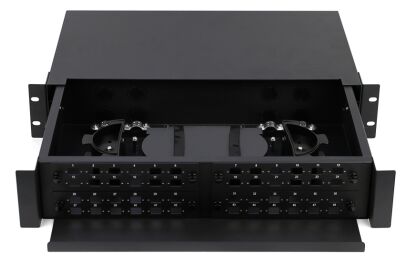 Panel de conexión de fibra óptica de 48 puertos ODF-RS48