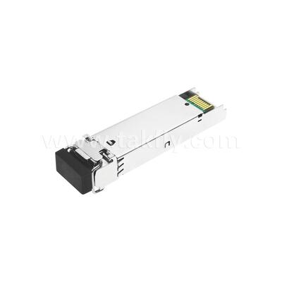 Transceptor óptico bidireccional SFP 1,25 gbps 20km LC Reach Tx1310nm/Rx1550nm para centro de datos FTTX