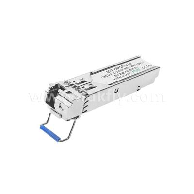 Transceptor óptico bidireccional SFP 1,25 gbps 20km LC Reach Tx1310nm/Rx1550nm para centro de datos FTTX