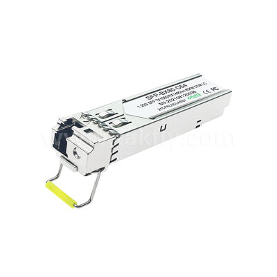 Módulo de transceptor SFP 1.25gbps 80km LC alcance Tx1490nm/Rx1550nm SFP bidireccional para el centro de datos FTTH FTTX