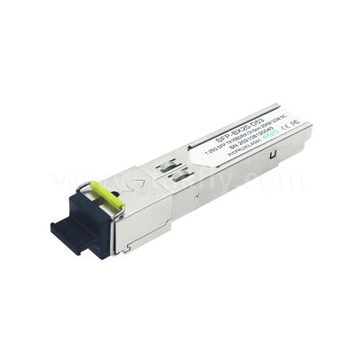 Módulo transceptor óptico SFP 1.25Gbps 20KM SC Bidireccional para Centro de Datos FTTH FTTX