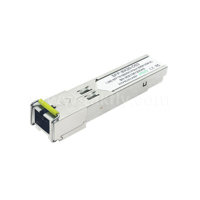 Módulo transceptor óptico SFP 1.25Gbps 20KM SC Bidireccional para Centro de Datos FTTH FTTX