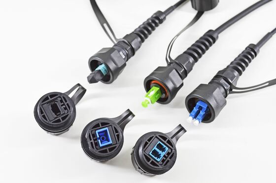 ODVA impermeable MPO MTP Hombre Hembra a LC SC FC ST SM MM OM3 OM4 OM5 Cables de salida de fibra óptica Fibra óptica Patchcord/Cable de salida de fibra óptica/Cable de salida de fibra óptica