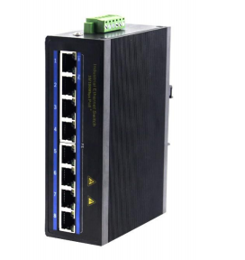 Interruptor PoE de grado industrial de 8 puertos 10/100 Mbps PoE (DF-8EPI)