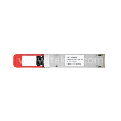 Módulo de transceptor óptico QSFP+ 40Gbps CWDM 40KM para centro de datos FTTH FTTX