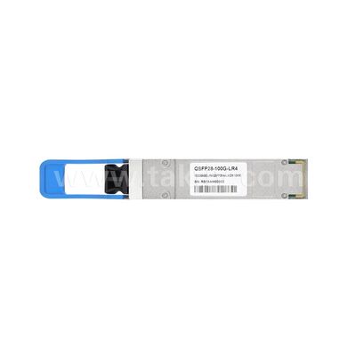 Módulo de transmisor óptico QSFP28 de 100 Gbps LR4 de 10 km para el centro de datos AI FTTX