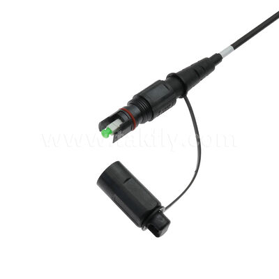 Waterproof SC/APC 1x8 Mini FiberHub CLOSURE ITU-T SM G657A2 Fiber Optic PLC Splitter IP68