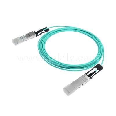 Cables ópticos activos Fibra AOC 40G QSFP+ a 40G QSFP+ para el centro de datos FTTH FTTX