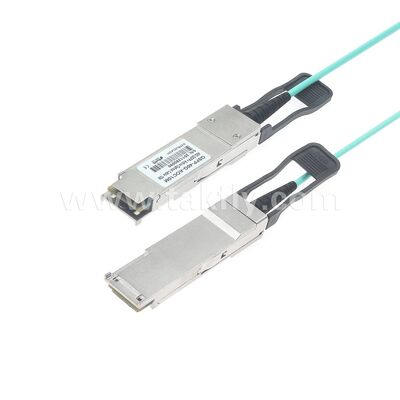 Cables ópticos activos Fibra AOC 40G QSFP+ a 40G QSFP+ para el centro de datos FTTH FTTX