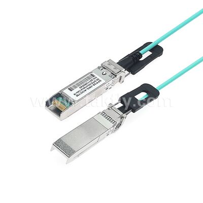 AOC Cables ópticos activos Fibra de 100 Gbps de QSFP28 a QSFP28 para el centro de datos FTTH FTTX