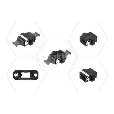 Adaptador de fibra óptica MPO MTP de alta calidad para el centro de datos FTTX Telecom