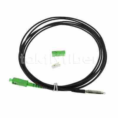 Cables de caída FTTH MTC-SC flexibles con bala empujable con diámetro de 3,0 mm y baja pérdida de inserción ≤ 0,3 dB