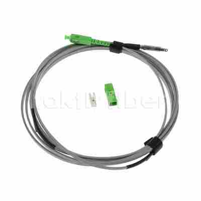 Cable de Fibra Óptica SC/APC Desmontable Tipo Bala FTTH FTTX con Chaqueta LSZH y Fibra G657A2
