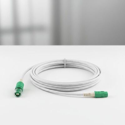 Cable de Fibra Óptica SC/APC Desmontable Tipo Bala FTTH FTTX con Chaqueta LSZH y Fibra G657A2
