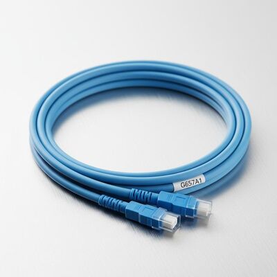 Uniboot Duplex Fibra Óptica Patchcord de 2.0 mm de diámetro con fibra G657A1 y conector LC para PC de chaqueta LSZH
