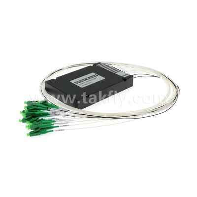 DWDM 8+1 canal MUX+DEMUX ABS módulo de fibra óptica para el centro de datos Telecom 5G