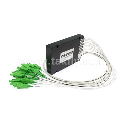 DWDM 8+1 canal MUX+DEMUX ABS módulo de fibra óptica para el centro de datos Telecom 5G