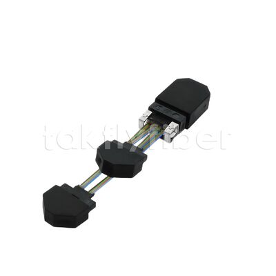 MT-2 Mini MT Patchcord con baja pérdida de inserción y tolerancia de longitud de precisión para módulos QSFP