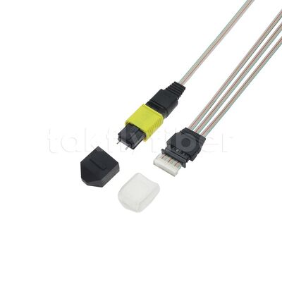 3x12F MTP - 36CH Fiber Array FA Assembly con alta tasa de transmisión, bajo consumo y alta estabilidad y fiabilidad