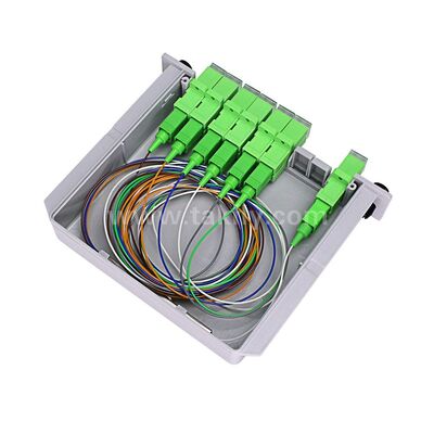 Fibra óptica PLC Splitter LGX Modo único G657A SC APC/UPC para el centro de datos Telecom FTTx