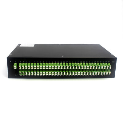 PLC Splitter Rack Mount Modulo único G657A SC APC/UPC Fibra óptica para el centro de datos Telecom FTTx