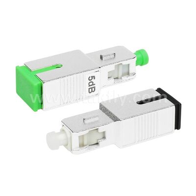 Atenuador de Fibra Óptica Fijo LC/SC/ST/FC SM/MM UPC/APC Macho/Hembra para Centro de Datos FTTX
